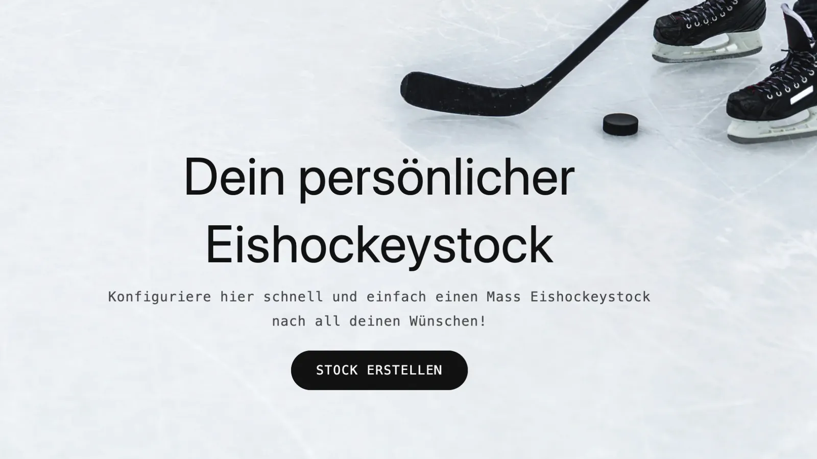 Home page dello store ABS Hockey