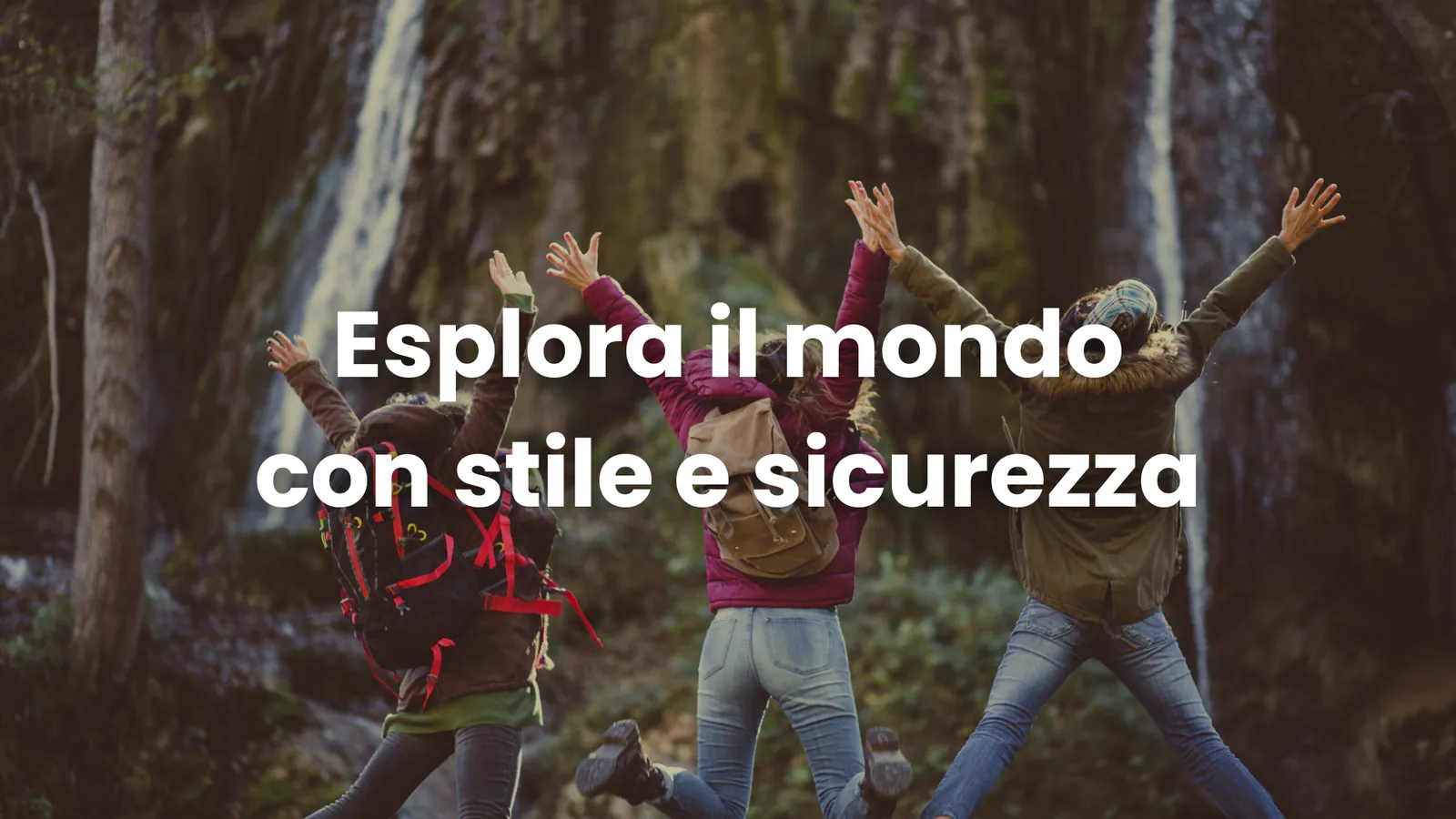 Home page dello store Adventure Store